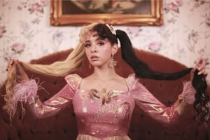 This is the Avatar Image for the Melanie Martinez Era K12 AI Voice and Text to Speech Generator